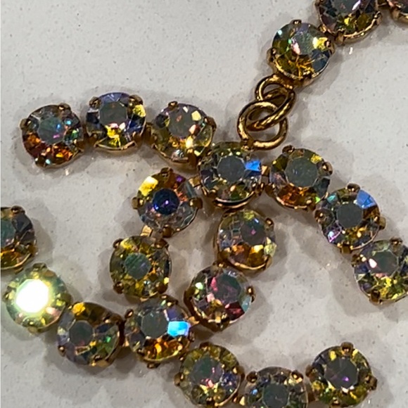 SOLD Chanel Barbie Aurora Irridescent Belt - Picture 4 of 7